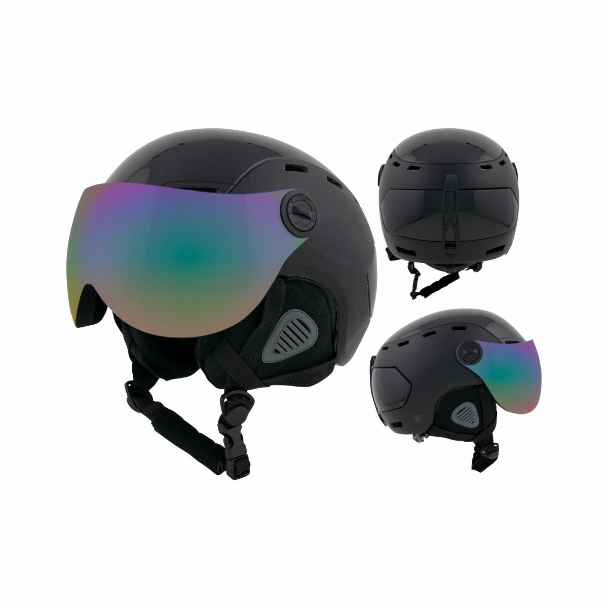 Republic Ski/Snowboardhelm - Marken CE Skihelm
