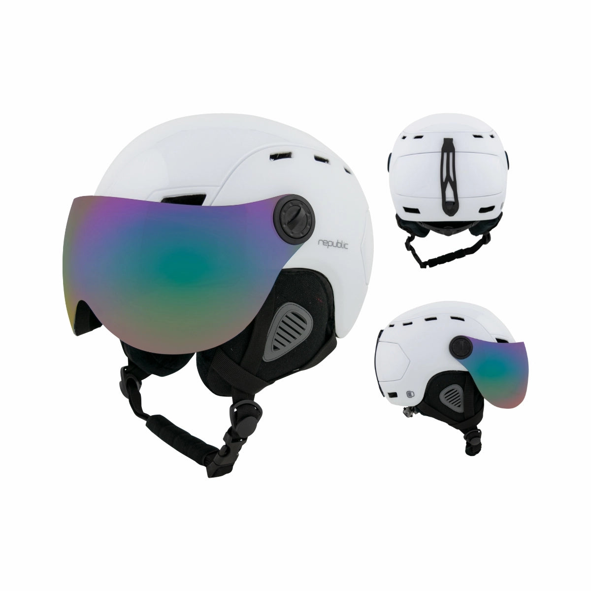 Republic Ski/Snowboardhelm - Marken CE Skihelm