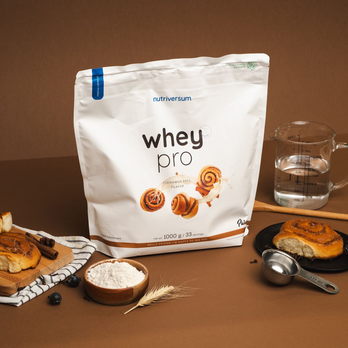 Nutriversum Whey Pro Pure Proteinpulver 500gr, 1000gr