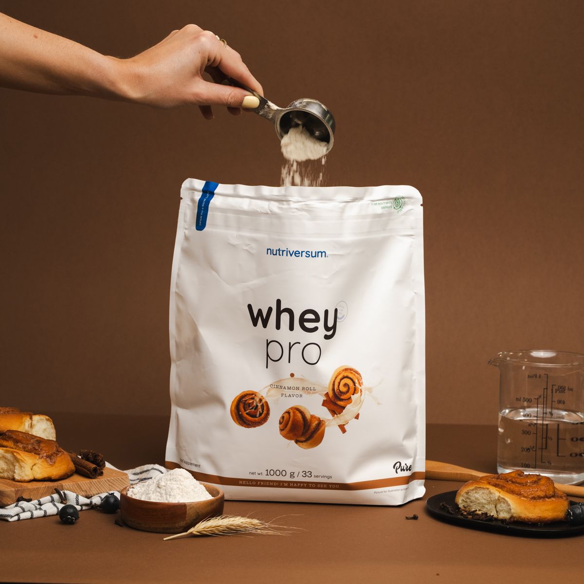 Nutriversum Whey Pro Pure Proteinpulver 500gr, 1000gr