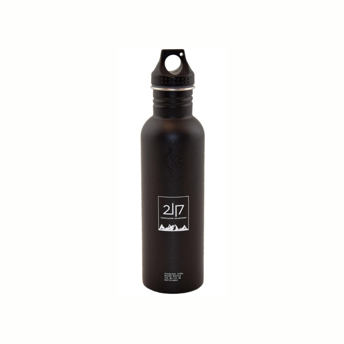 2117 Edelstahl-Flasche mit Schraubverschluss 750ml