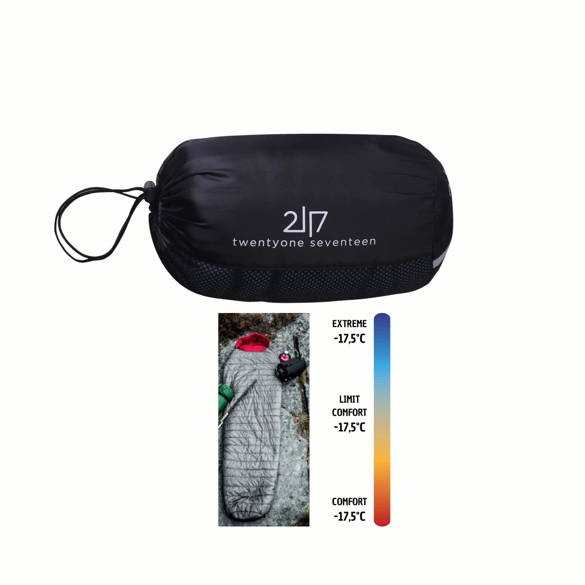 2117 Schlafsack Anaris YKK Large