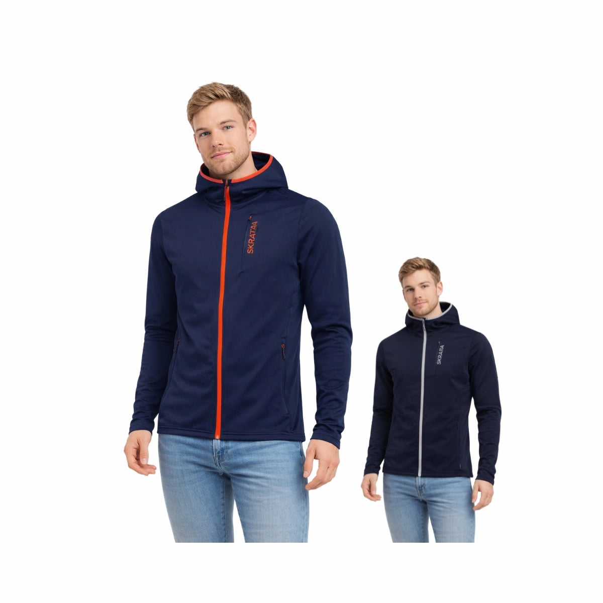 Skratta Powerstretch Second Layer mit Kapuze Herren Thyra