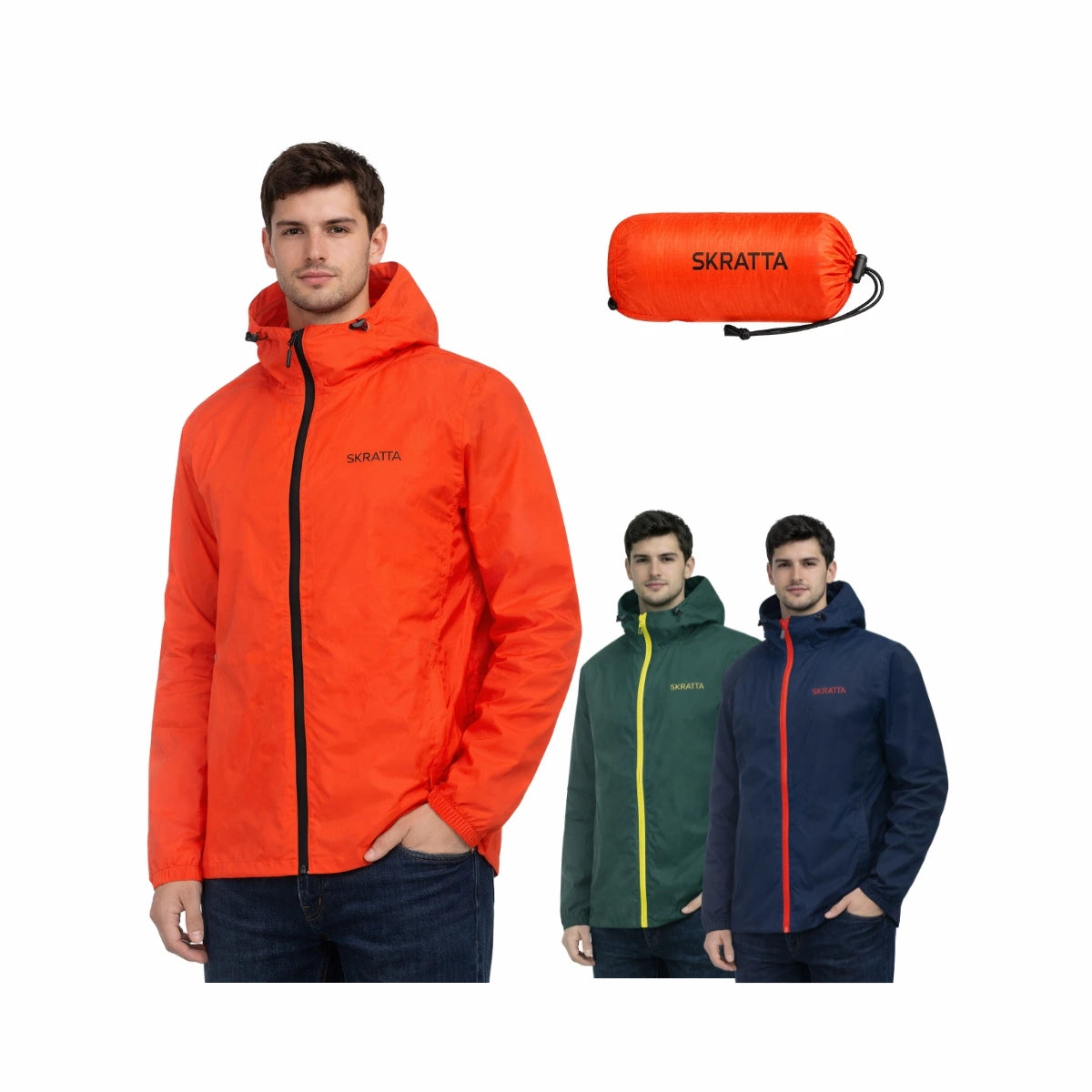 Skratta Regenjacke Zeroweight Malin