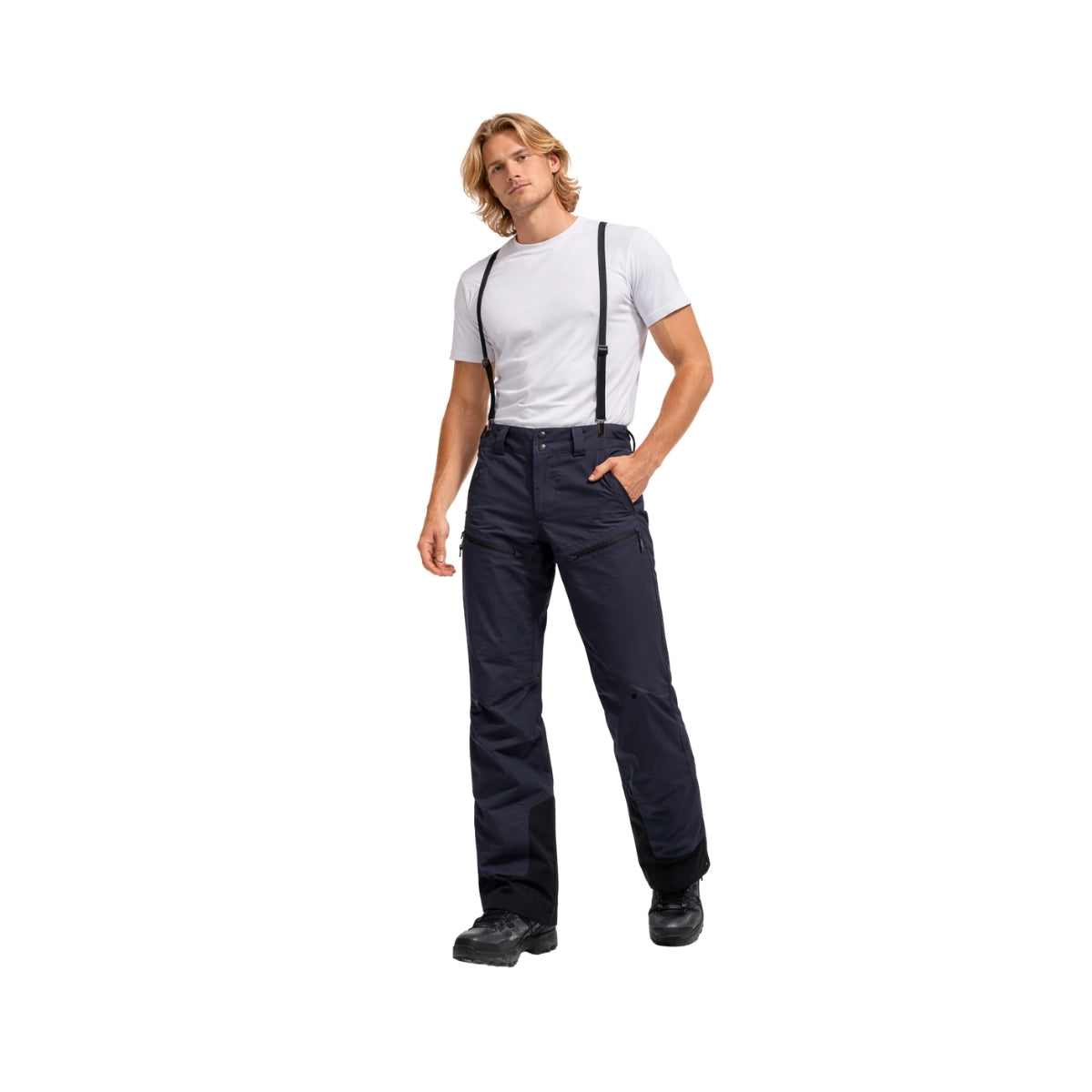 Herren 3 Lagen Skihose Hardshellhose Heli 20K