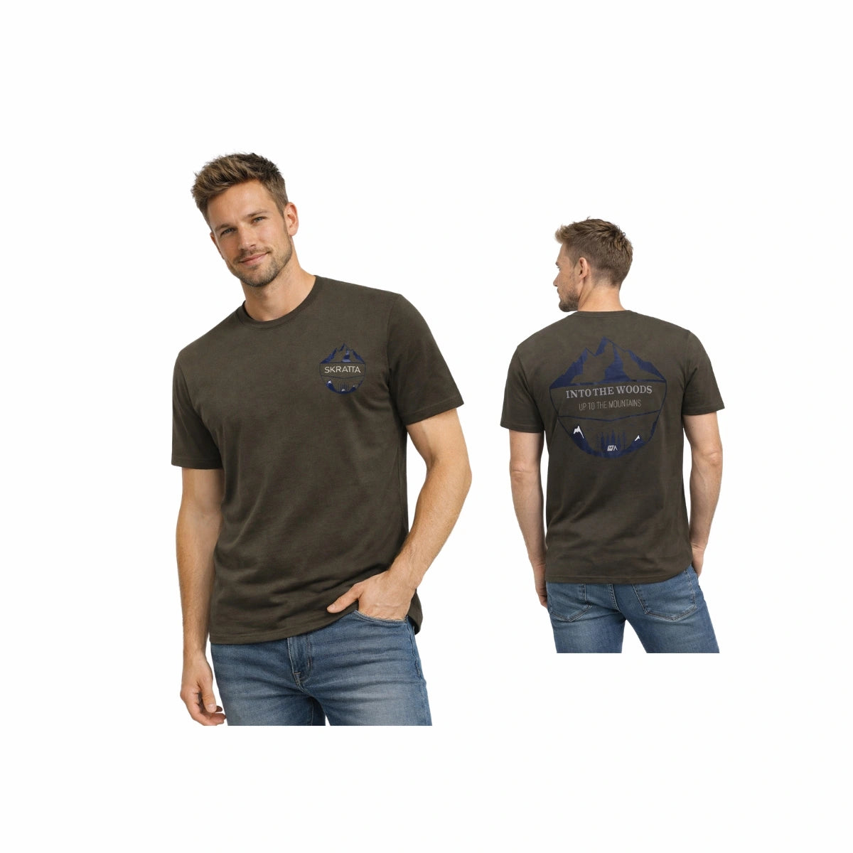 Skratta Bio Baumwoll T-Shirt – Loose Fit & Rundhals