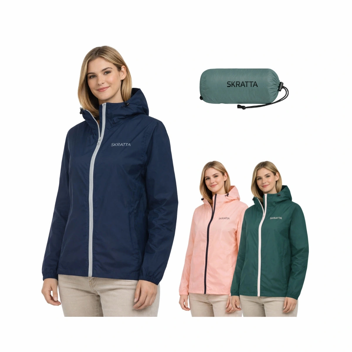 Skratta Regenjacke Zeroweight Malin
