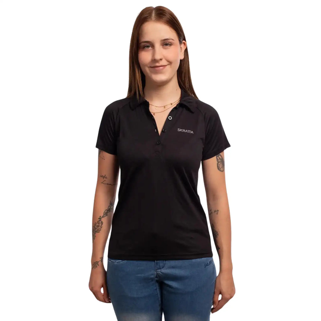 Damen Funktion Poloshirt Knut