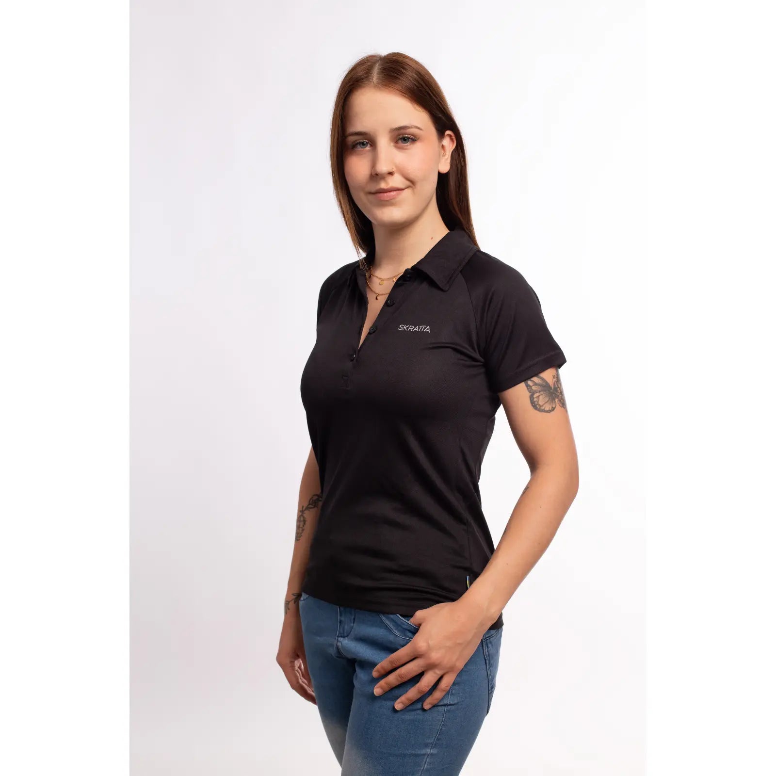 Damen Funktion Poloshirt Knut