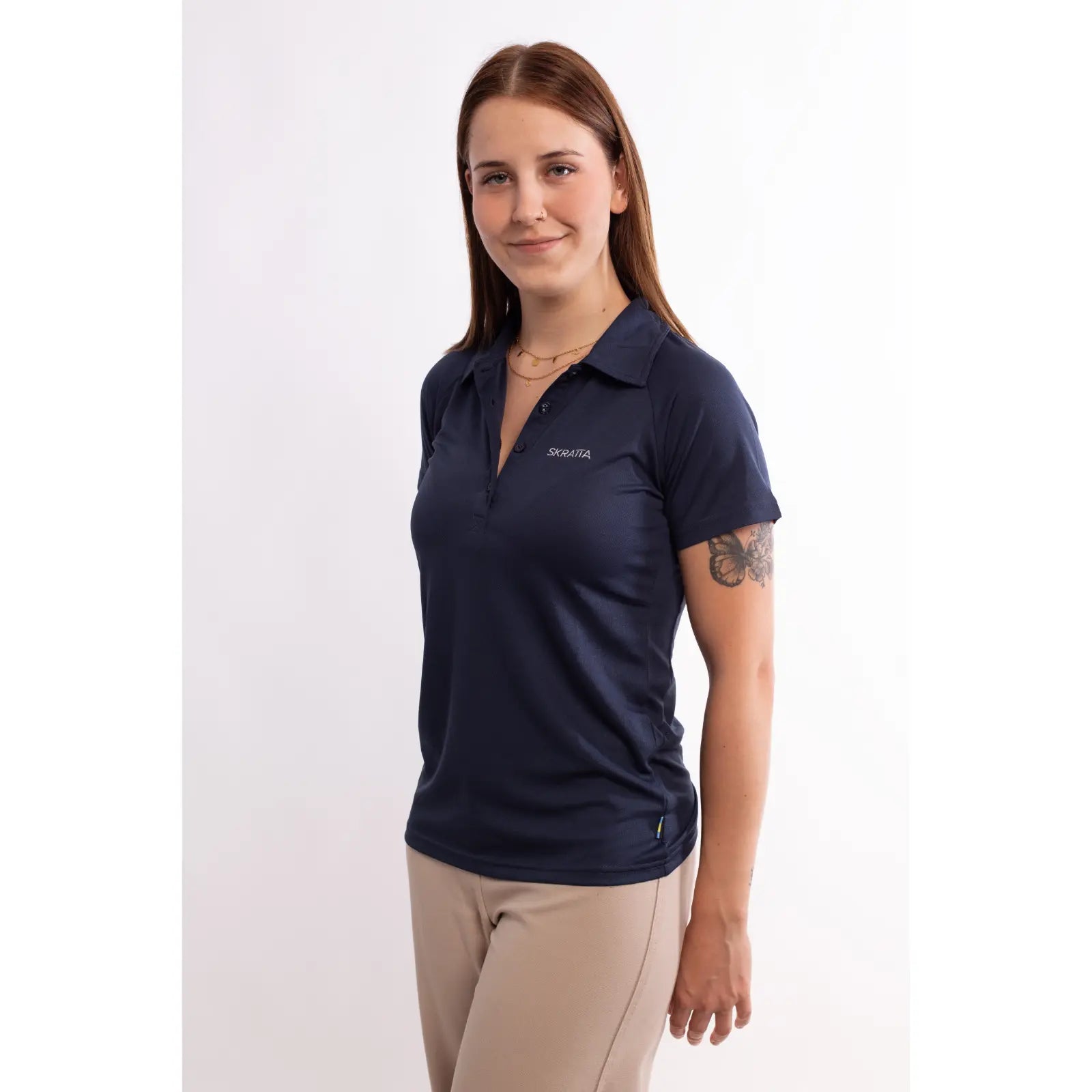 Damen Funktion Poloshirt Knut