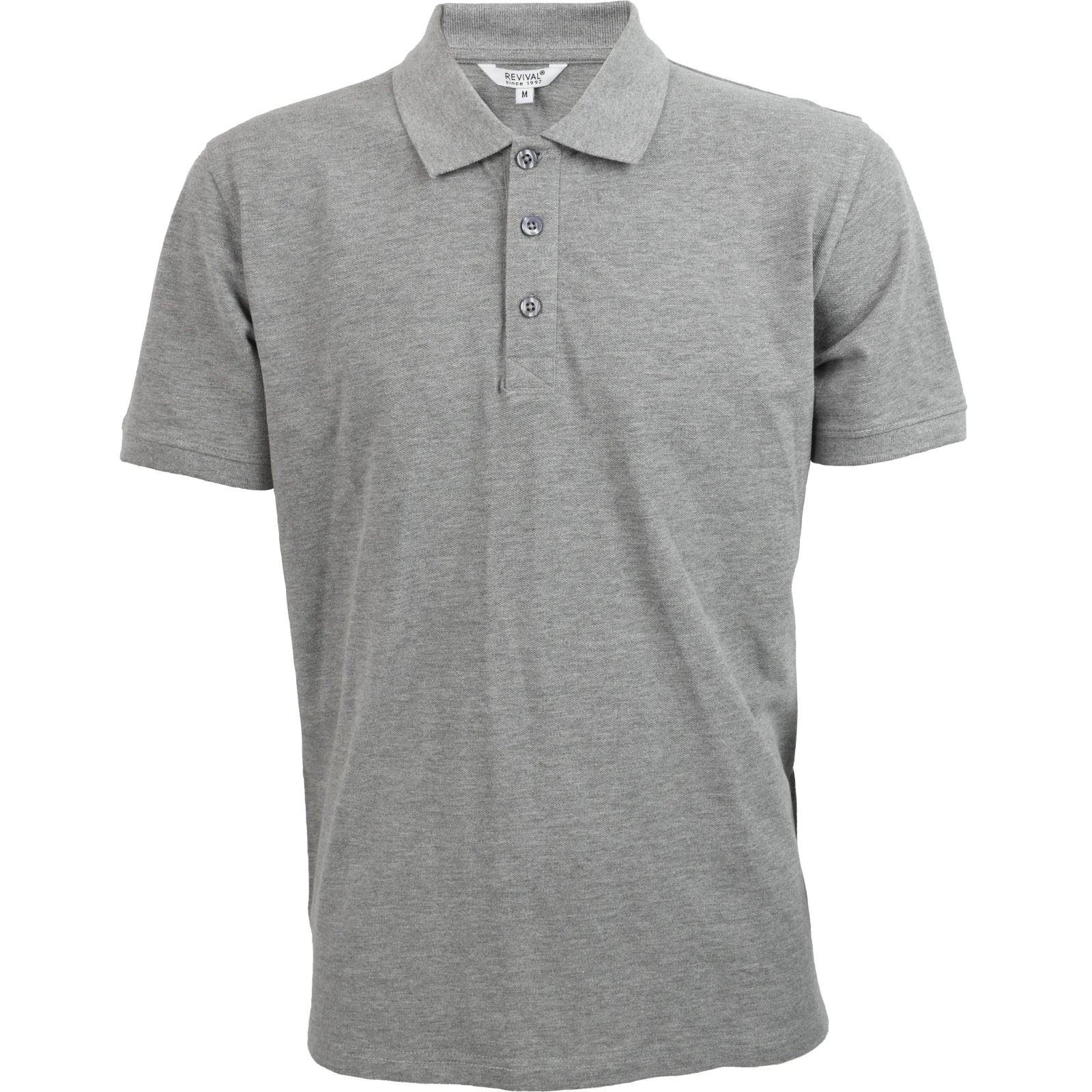 Revival Poloshirt Unisex Piké Baumwolle