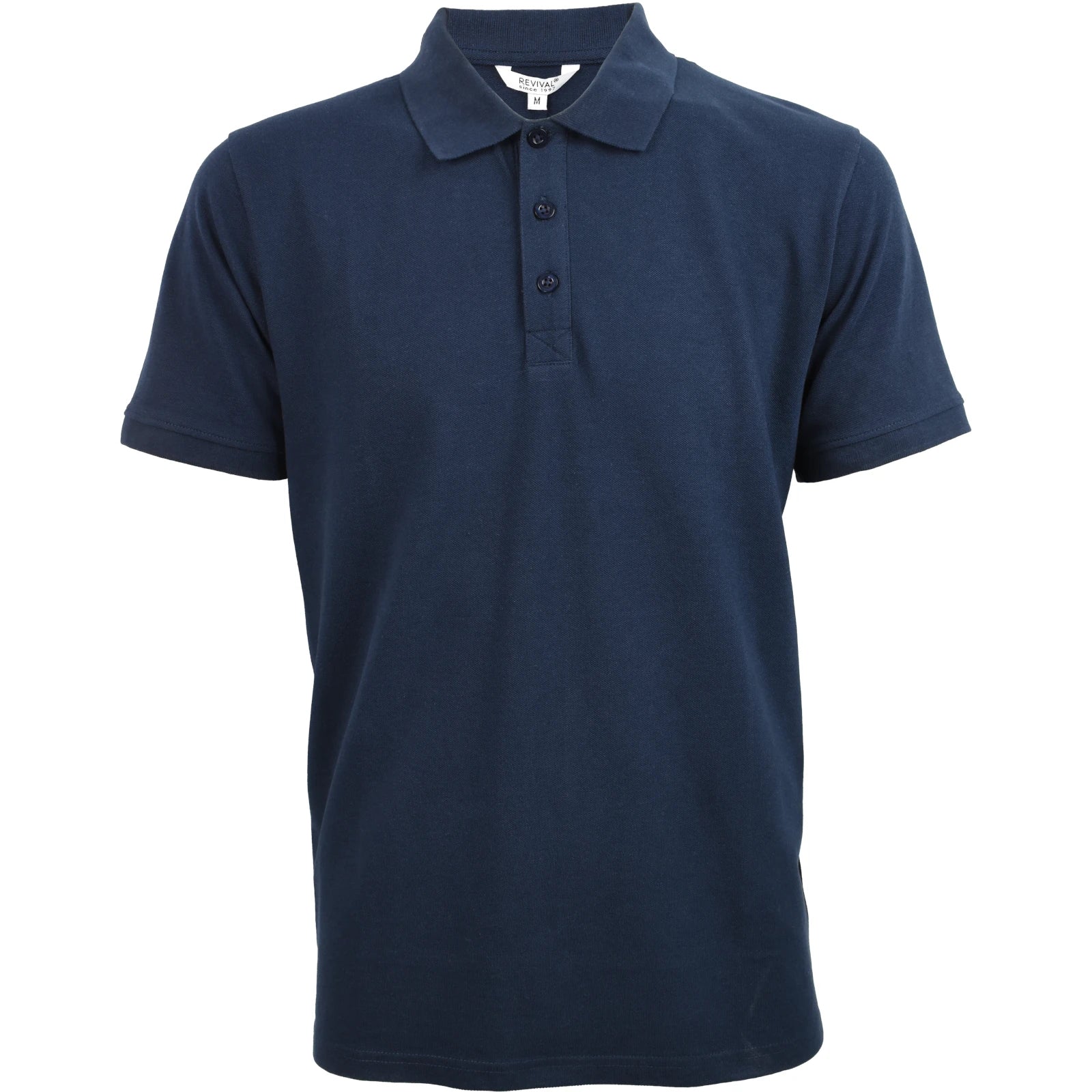 Revival Poloshirt Unisex Piké Baumwolle