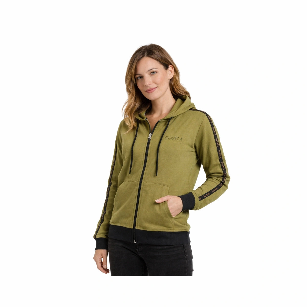 Skratta Damen Hoodie mit Reißverschluss Nova