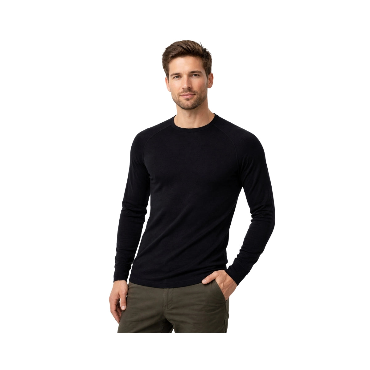 Canada North Merino Langarmshirt Herren Chilcotin 2.0