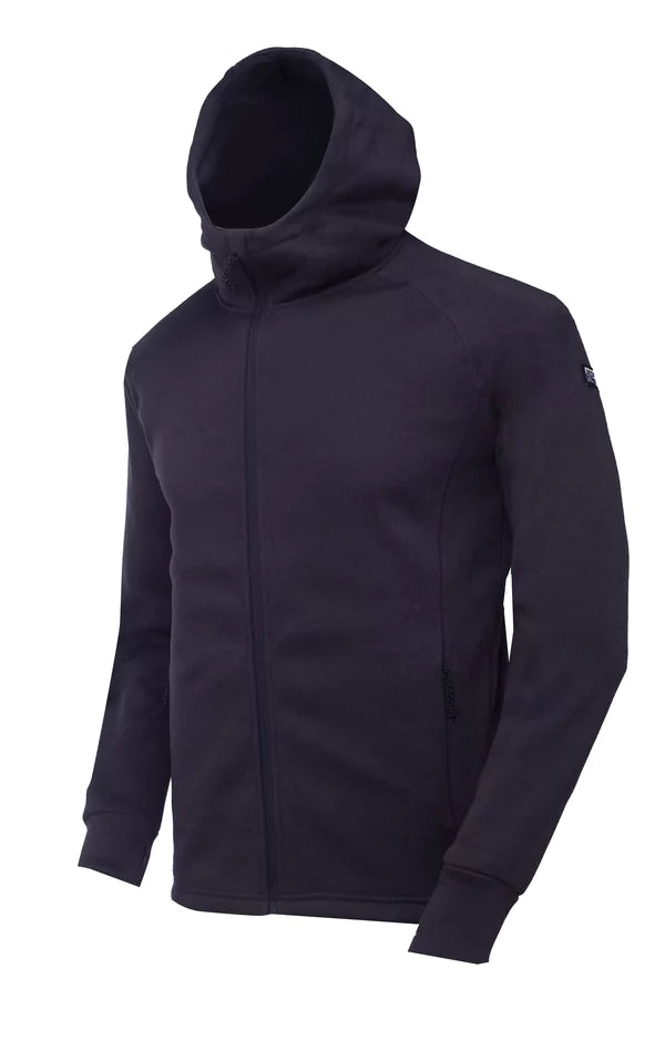 Skratta Strickfleecejacke Herren mit Kapuze Liska