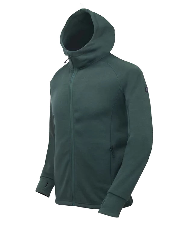 Skratta Strickfleecejacke Herren mit Kapuze Liska