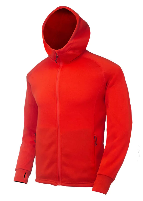 Skratta Strickfleecejacke Herren mit Kapuze Liska