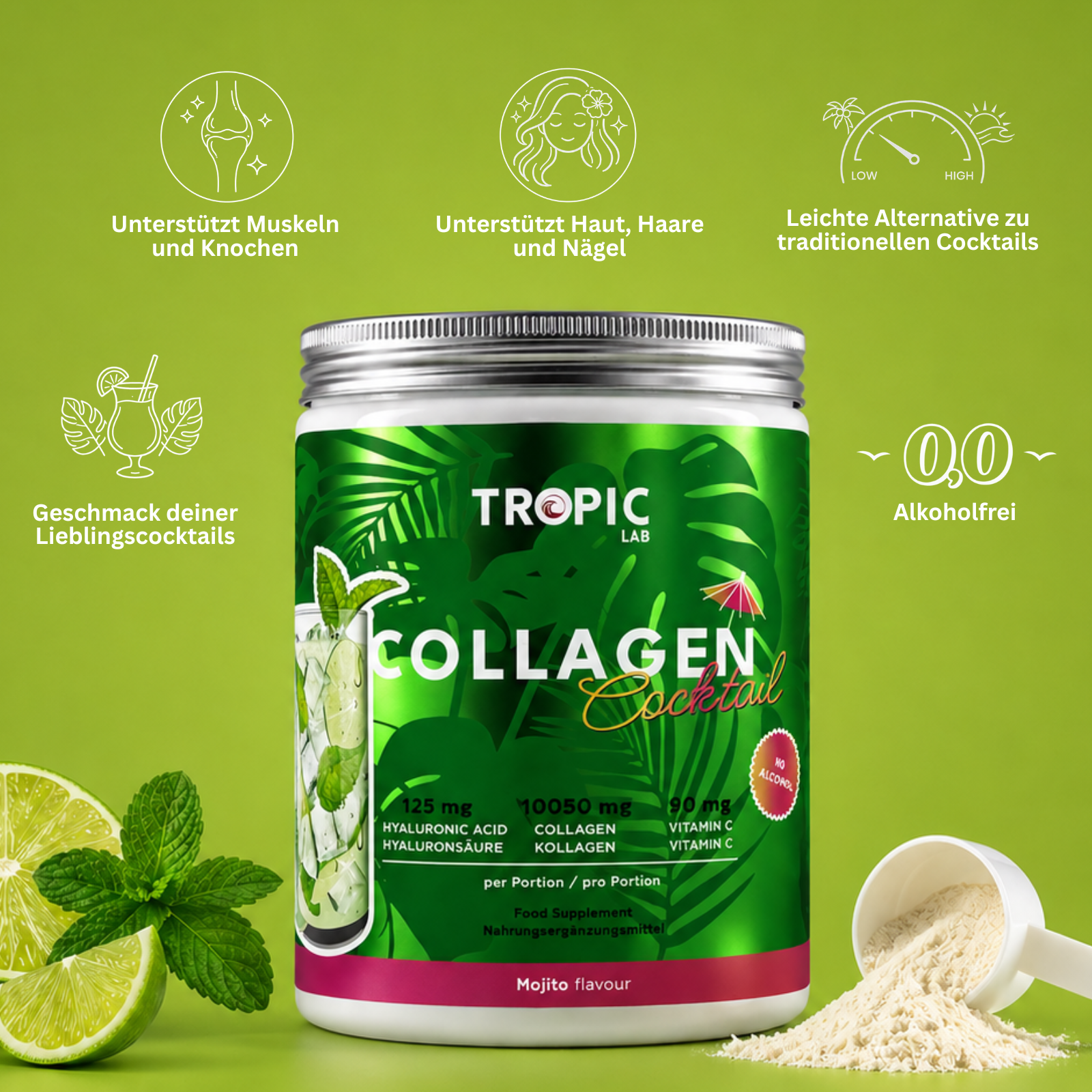 Tropic Lab Collagen Mojito