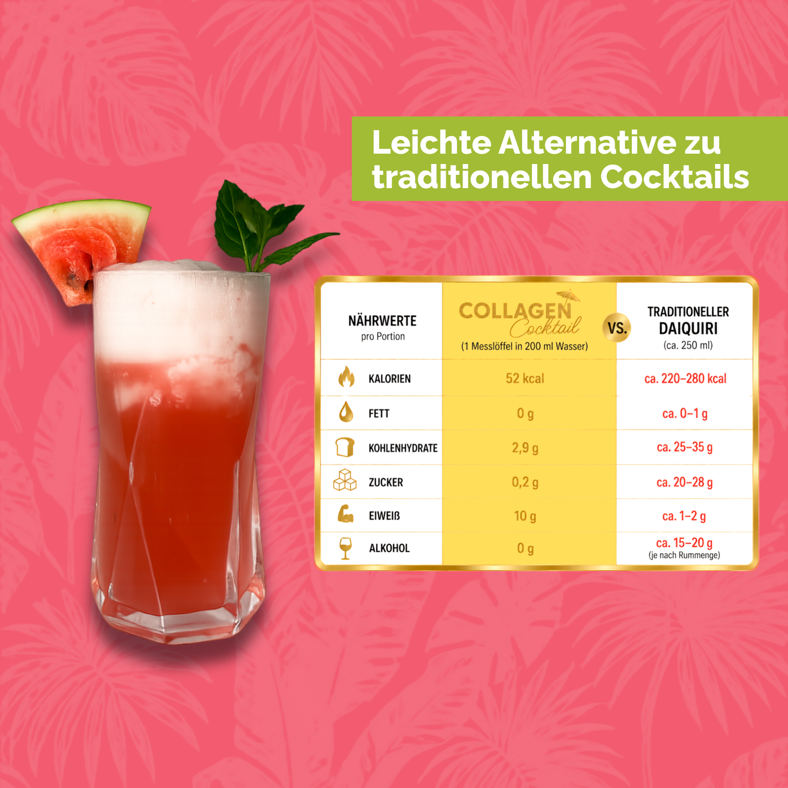 Tropic Lab Collagen Watermelon Daiquiri