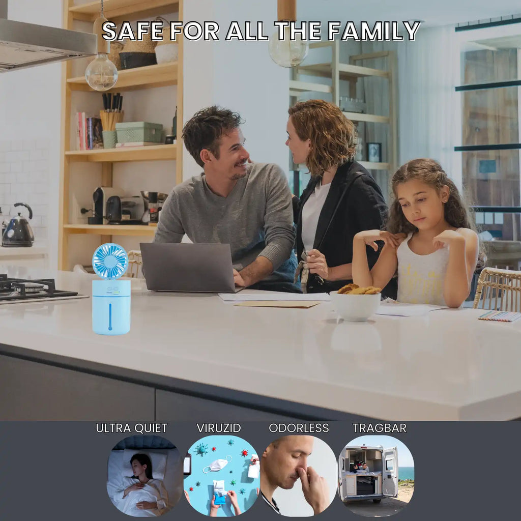 PureAir MicroFog Lufthygienisierung Luftbefeuchter