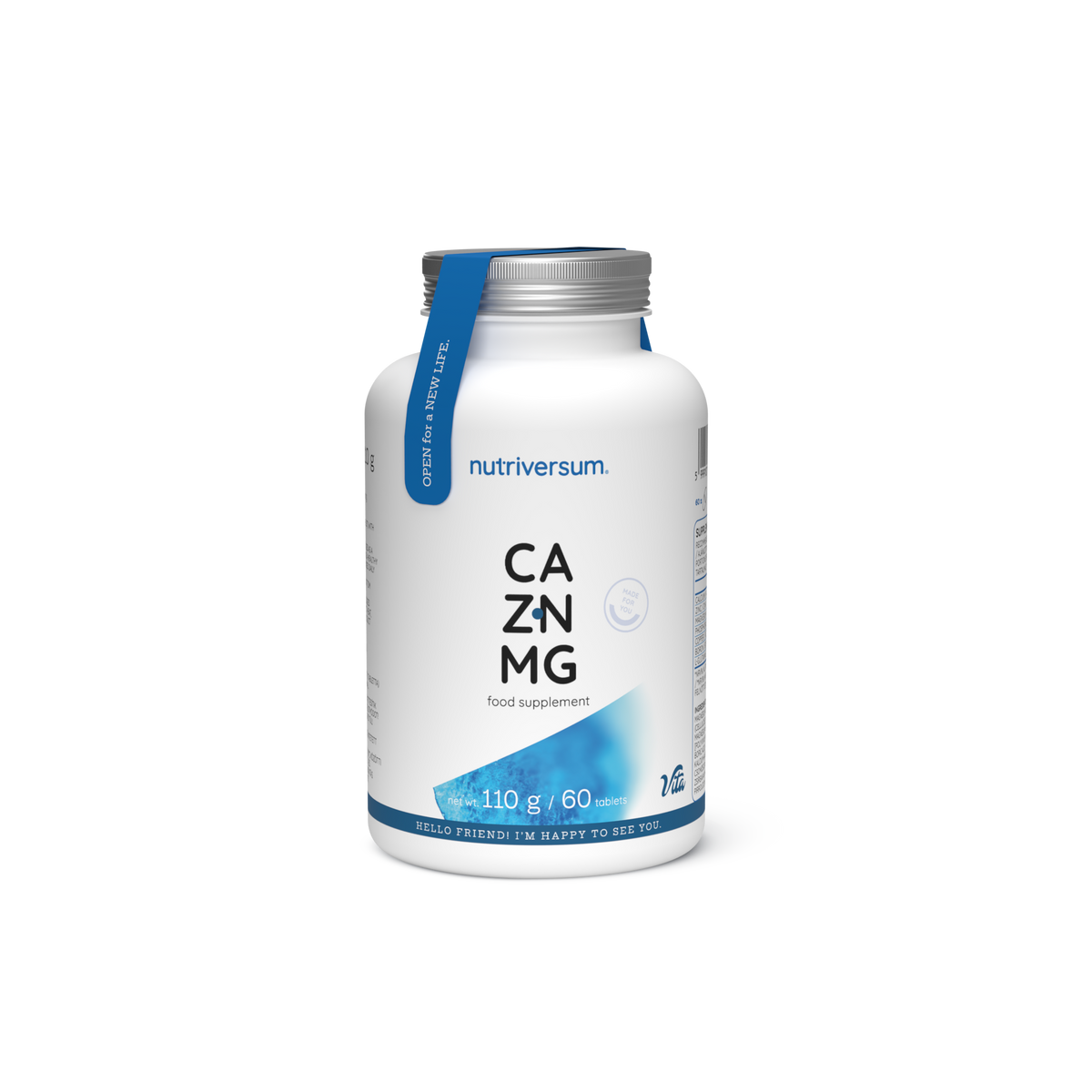 Nutriversum Calcium Zink Magnesium 60 Tabletten