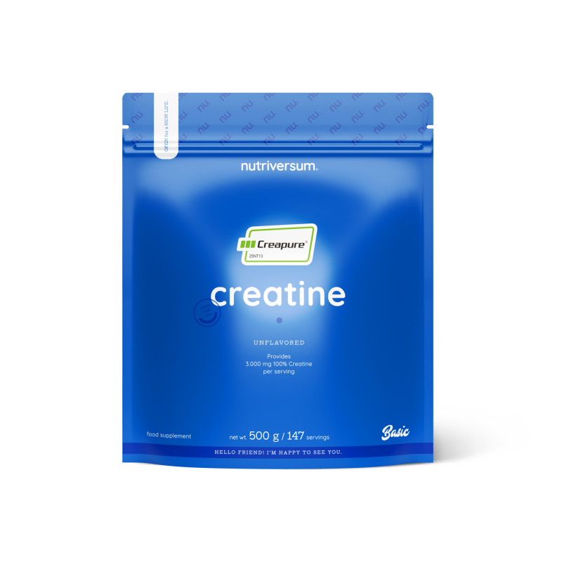 Nutriversum Creatine Basic Creapure Geschmacksneutral 500gr