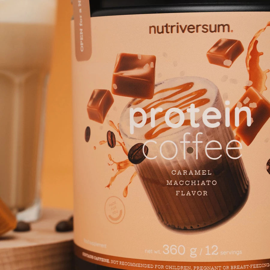 Nutriversum Protein Kaffee Caramel Macchiato Flow 360gr