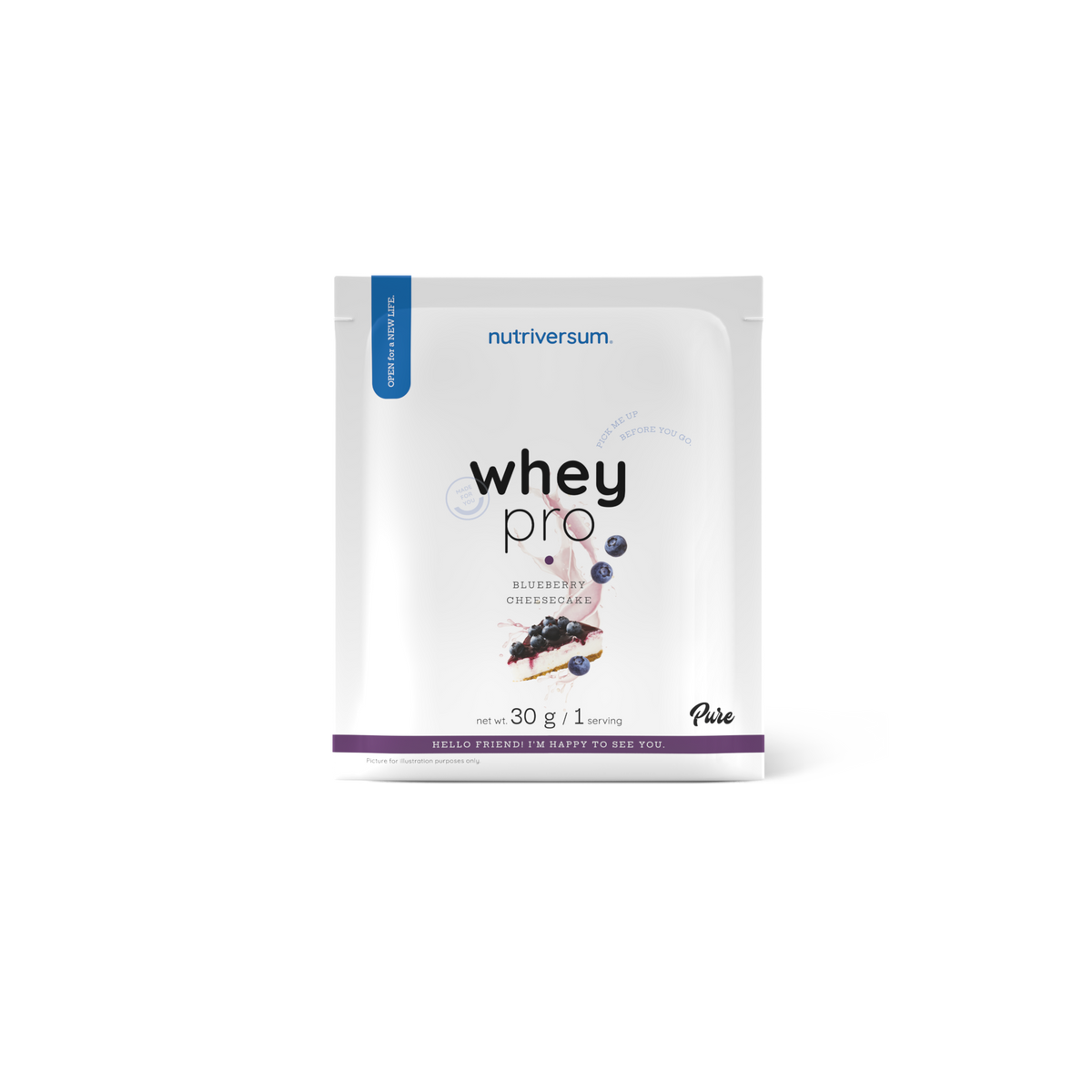 Nutriversum Whey Pro Pure Proteinpulver 30gr