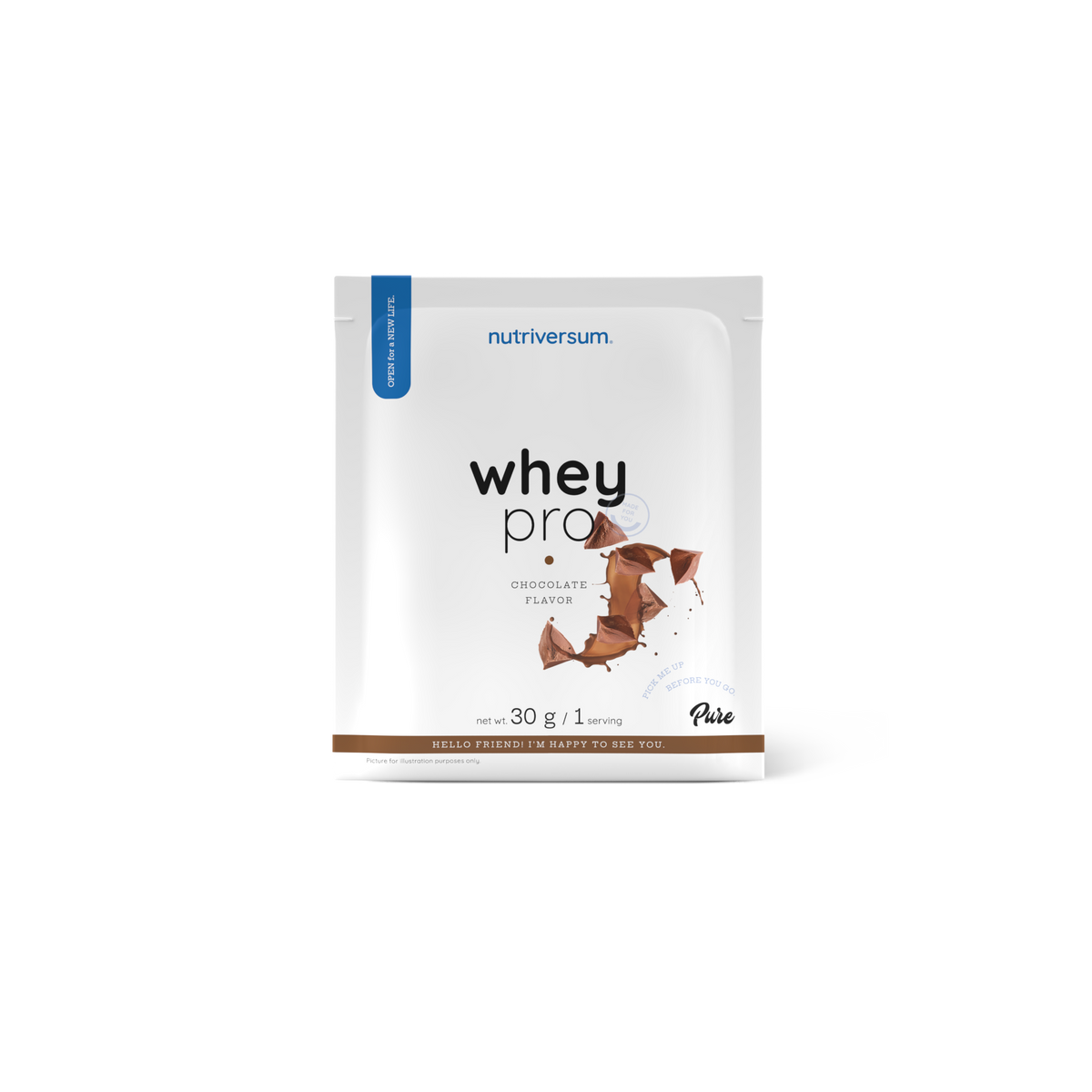 Nutriversum Whey Pro Pure Proteinpulver 30gr
