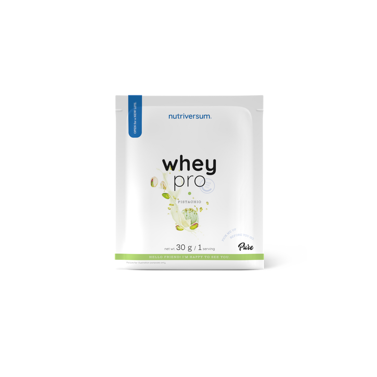 Nutriversum Whey Pro Pure Proteinpulver 30gr