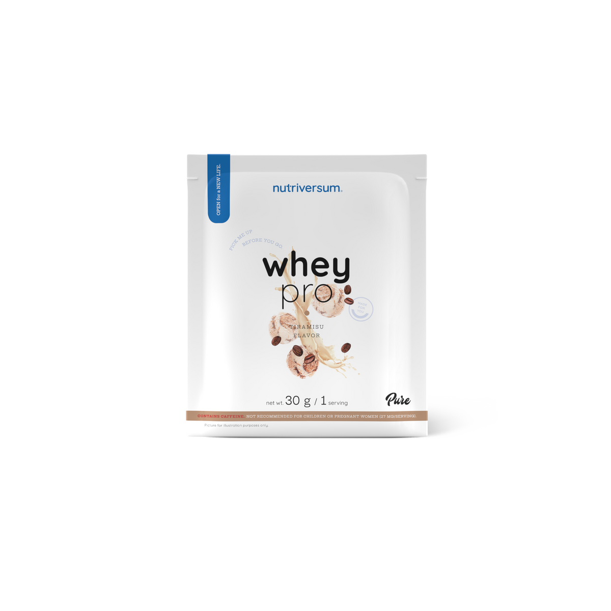 Nutriversum Whey Pro Pure Proteinpulver 30gr