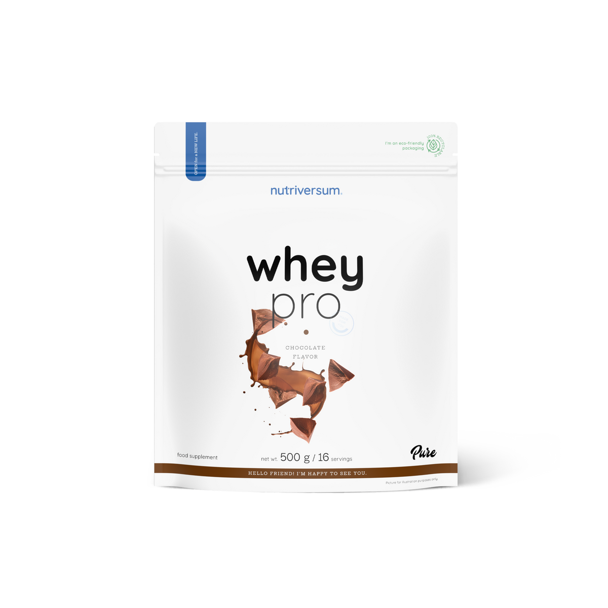 Nutriversum Whey Pro Pure Proteinpulver 500gr, 1000gr