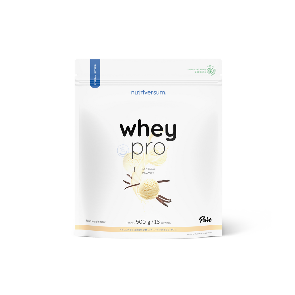 Nutriversum Whey Pro Pure Proteinpulver 500gr, 1000gr